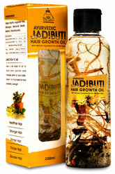 Urbangabru Ayurvedic Jadibuti Hair Oil for Hair Fall Control and hair Growth with Natural Herb - 200ml. (Jadibuti Oil(200ml) + Jadibuti hair Shampoo(200ml))